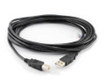15 ft. USB 2.0 A Male to B Male, Black