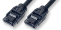19 inches Super Fast SATA III Round Cable with Latch