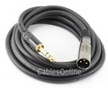 15 ft. Premium XLR Male to 1/4 in. TRS Male Audio Cable