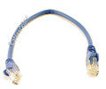 1 ft. CAT.5E UTP Patch Ethernet Cable with Snagless Molded Boots, Blue