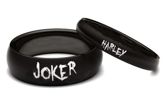 Couples Harley and Joker Ring Set