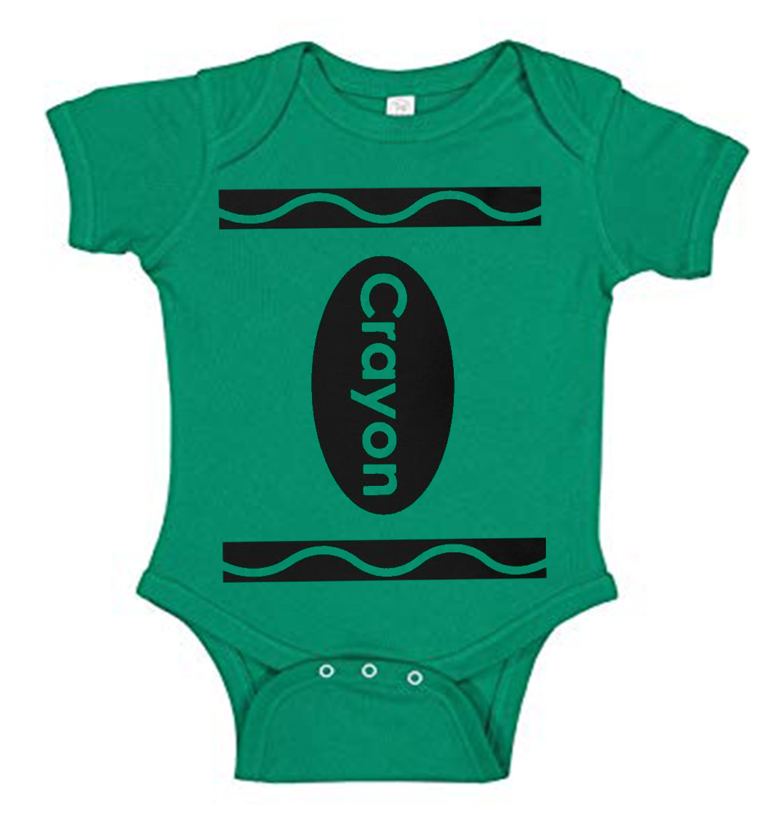 Toddler Crayon Shirt Green