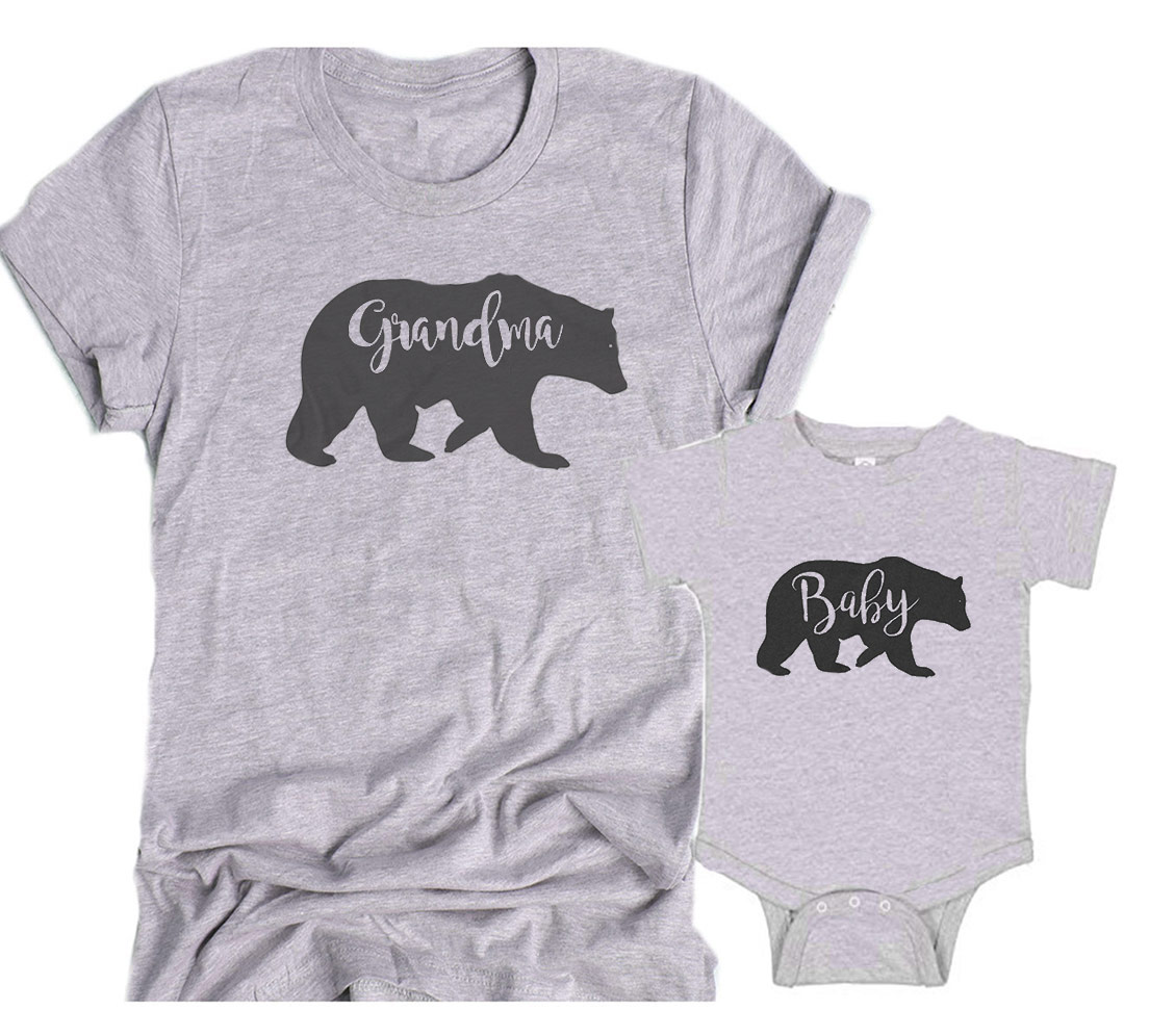 Grandmother and grandbaby outfits