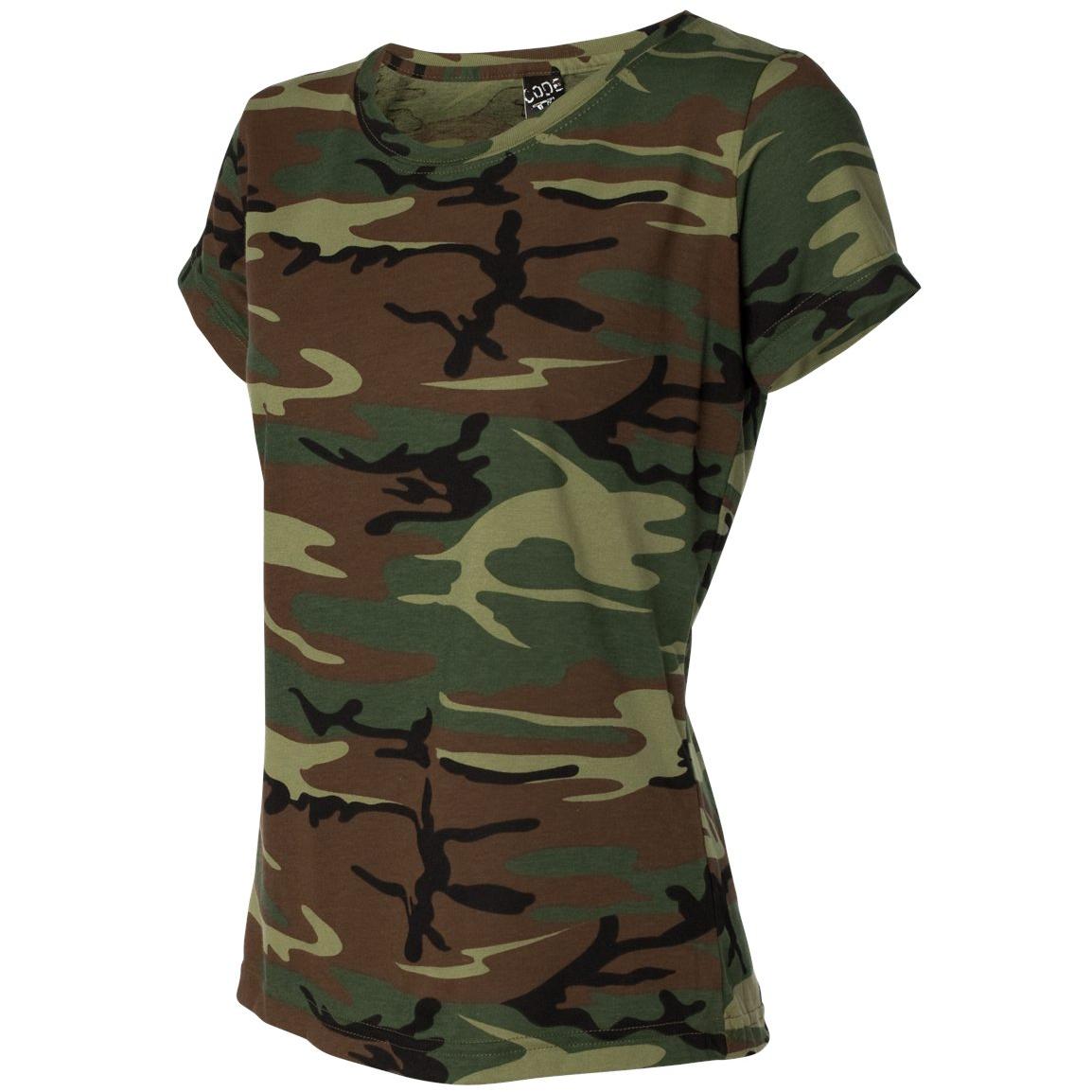 Ladies Cut Army Camo Tee Shirts From Southern Sisters Designs ...