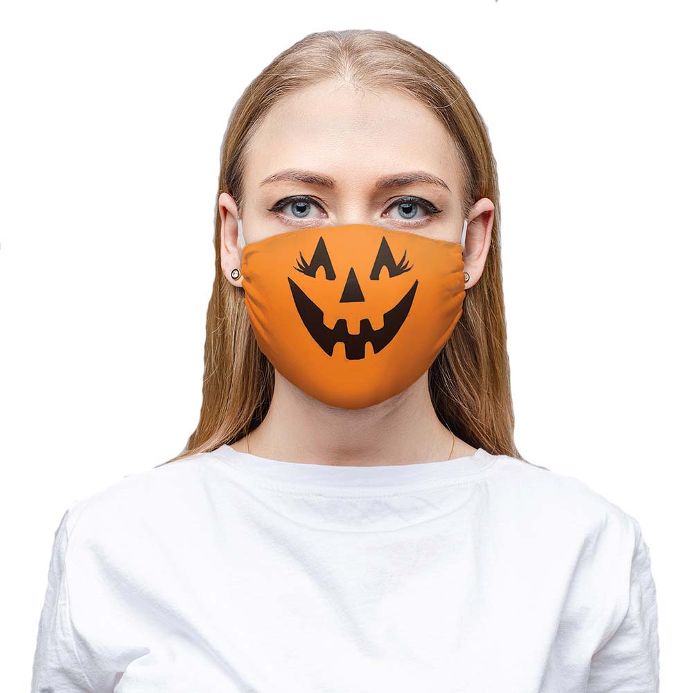 Ladies Pumpkin Face Mask