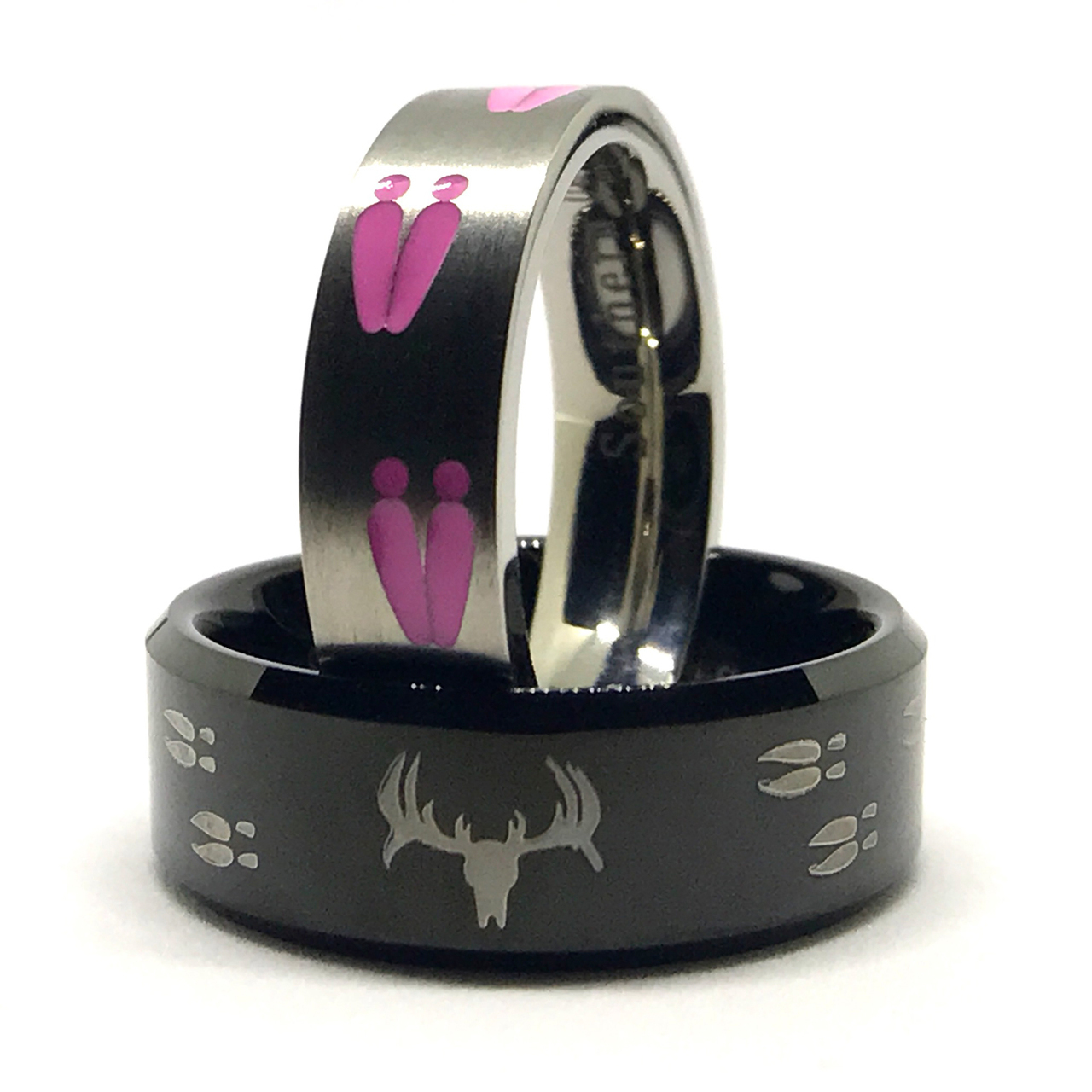 Click Here For Couples Hunting Ring Set