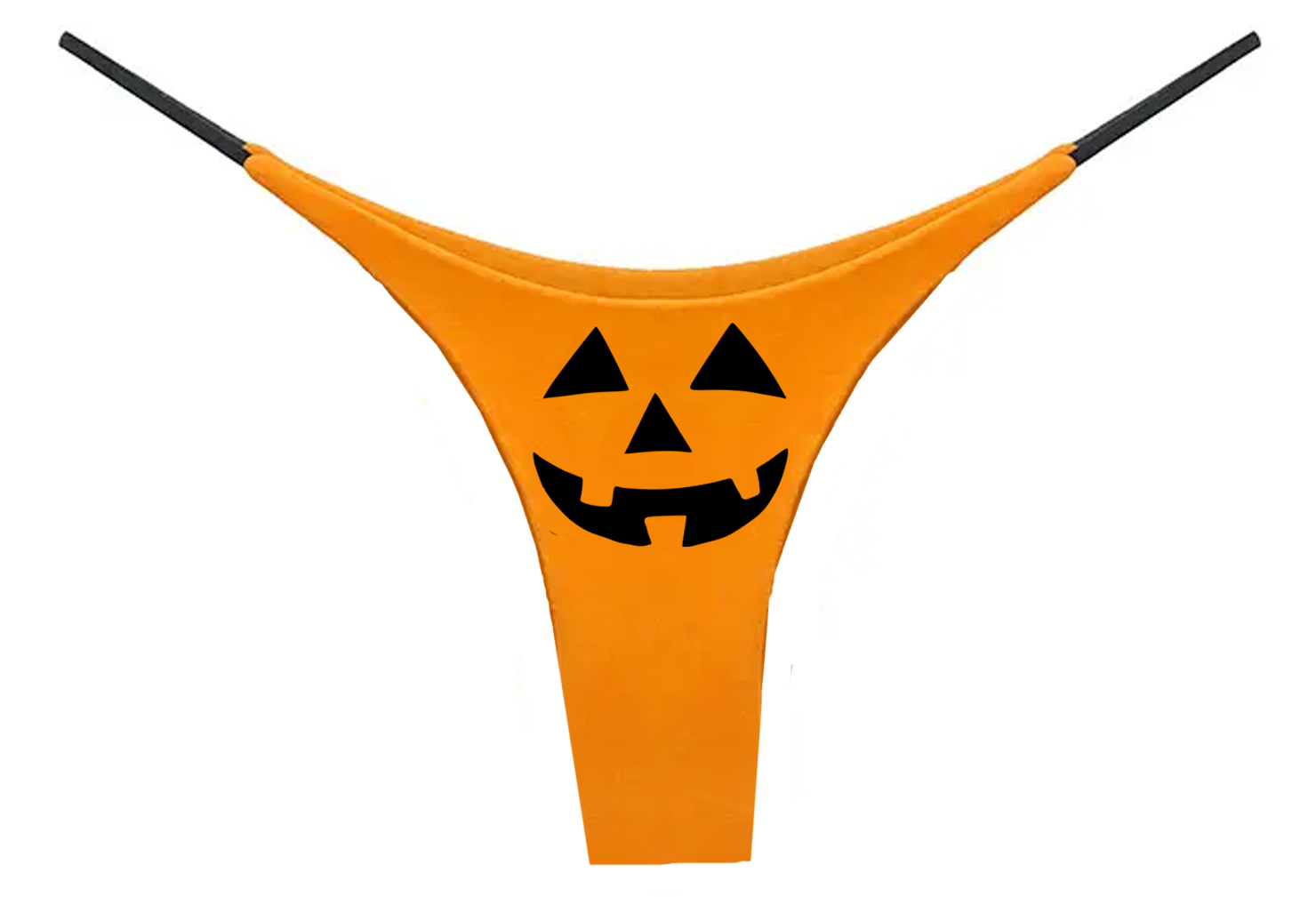 Pumpkin Thongs For Women