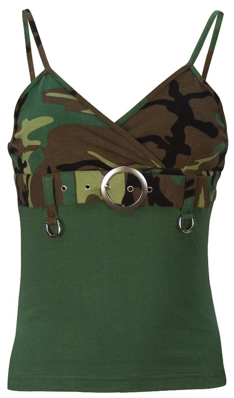 Army Camo Women's Tank Top