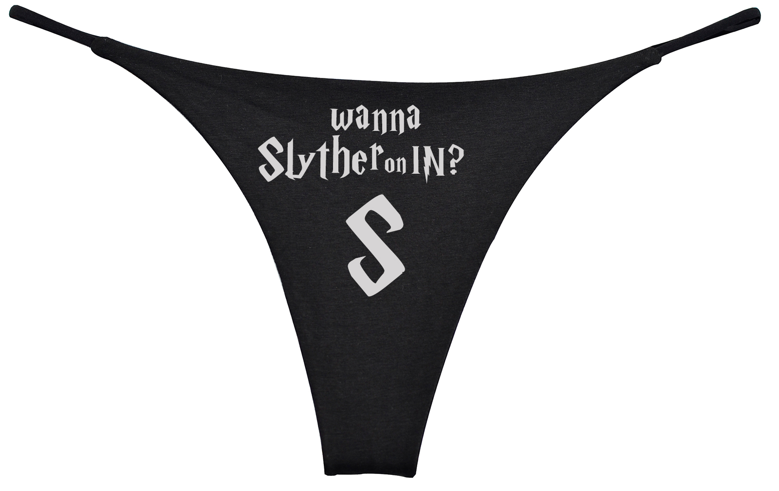 Slytherin Lingerie Thong Panty