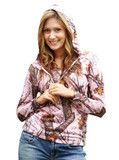 Pink Camouflage Hoodies by Mossy Oak For Women at super low price and free shipping
