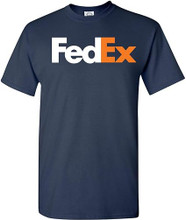 Fedex T Shirt Navy