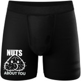 Funny Mens Underwear Nuts About You Boxer