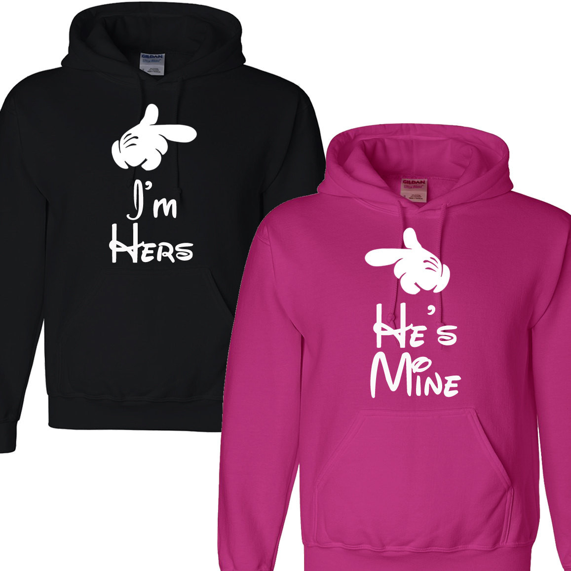 hers and hers hoodies