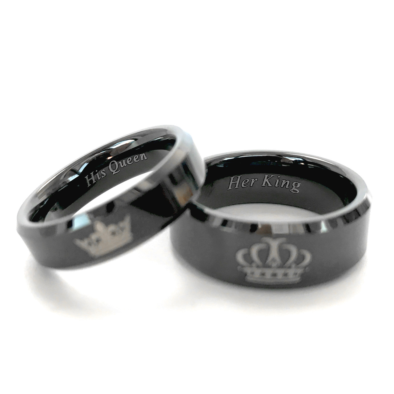 Couples King And Queen Ring Set Best Seller