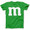 Green M St Patricks Day Shirt For Kids, Toddlers, Adults
