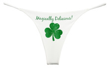 Funny Irish Thong Panty For Women Bachelorette St Patty's day