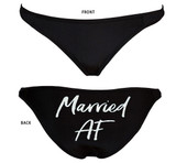 Married AF Bikini Swimsuit Bottoms For her - Bridal gifts for Honeymoon