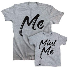 Me and Mini Me Shirt Combo set for mommy daddy and boy or girl child