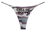 Call Of Booty Duty Thong Panty