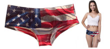 USA Flag Patriotic Women's Underwear