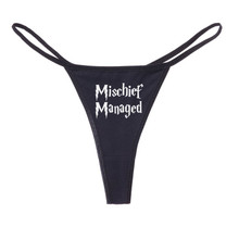 Harry Potter Lingerie Bottoms With Saying Printed on them