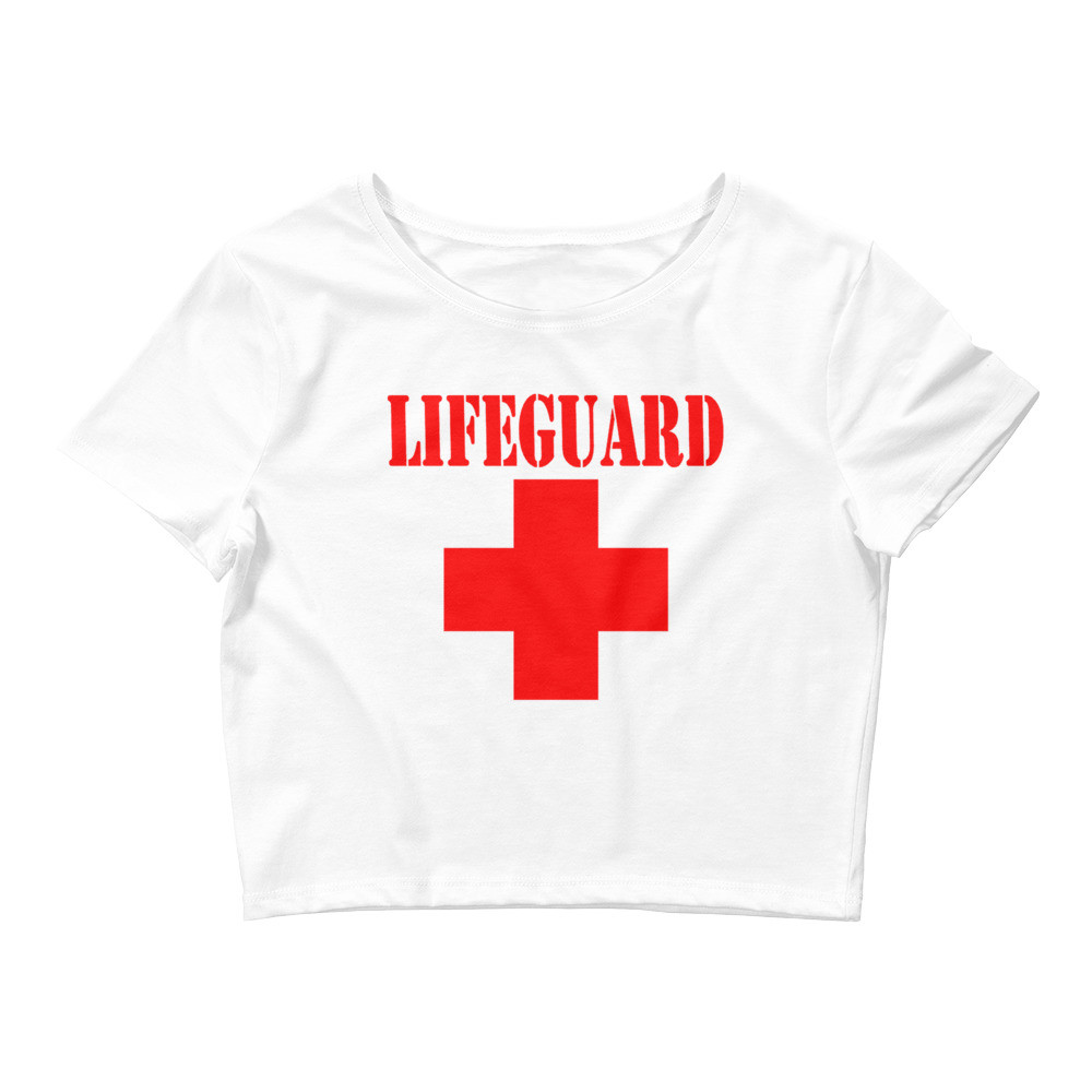 lifeguard crop hoodie