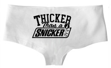 Snickers Candy Bar Panty Underwear funny for women thick girls big butts