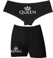 King Queen Underwear For Bachelorette Party Couples Shower Gift