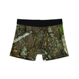 Men's Camo Boxer Briefs with Hunting Print All Over