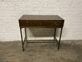 CENTURY FURNITURE GRAND TOUR NIGHTSTAND WITH GOLD METAL BASE