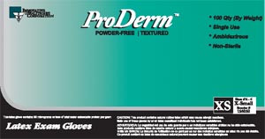 INNOVATIVE PRODERM POWDER-FREE EXAM GLOVES