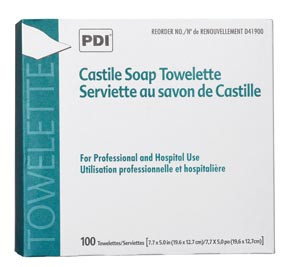 PDI CASTILE SOAP TOWELETTE