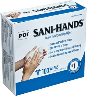 PDI SANI-HANDS INSTANT HAND SANITIZING WIPES