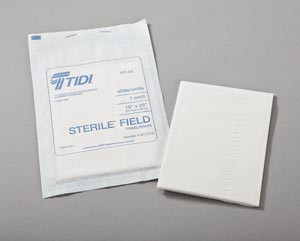 TIDI NON-FENSTRATED STERILE FIELD DRAPE SHEET