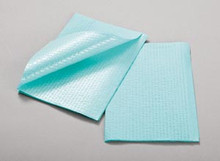 TIDI 3-PLY TISSUE/POLY TOWEL & BIB