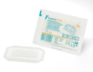 3M TEGADERM + PAD FILM DRESSING WITH NON-ADHERENT PAD