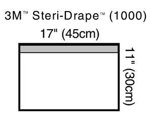 3M STERI-DRAPE TOWEL DRAPES