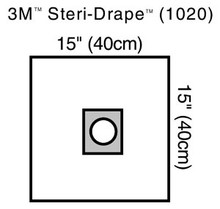 3M STERI-DRAPE OPHTHALMIC SURGICAL DRAPES