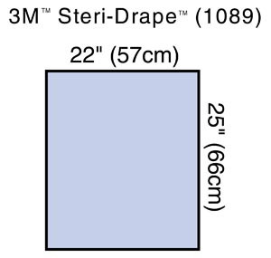 3M STERI-DRAPE HALF/LARGE & UTILITY SHEETS