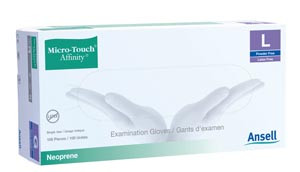 ANSELL MICRO-TOUCH AFFINITY SYNTHETIC EXAM GLOVES