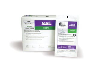 ANSELL ENCORE POWDER-FREE STERILE SURGICAL GLOVES