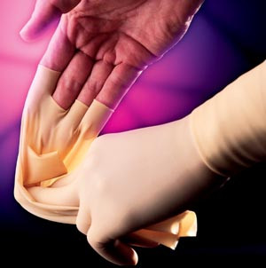 ANSELL NO POWDER STERILE LATEX SURGICAL GLOVES