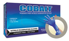 ANSELL MICROFLEX COBALT POWDER-FREE NITRILE EXAM GLOVES