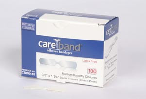 ASO CAREBAND BUTTERFLY CLOSURE BANDAGES