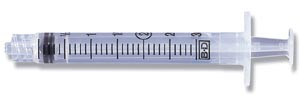 BD 3 ML SYRINGES & NEEDLES