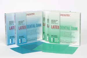 CROSSTEX DENTAL DAMS