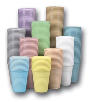 CROSSTEX PLASTIC CUPS