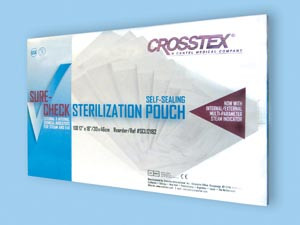 CROSSTEX SURE-CHECK STERILIZATION POUCHES