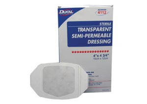 DUKAL TRANSPARENT SEMI-PERMEABLE DRESSINGS