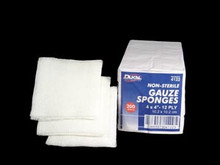 DUKAL WOVEN COTTON GAUZE SPONGES